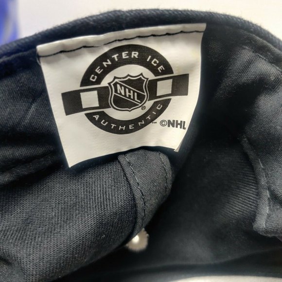 NHL Calgary Flames Black Hat Cap Baseball Men's Strapback - Picture 9 of 9